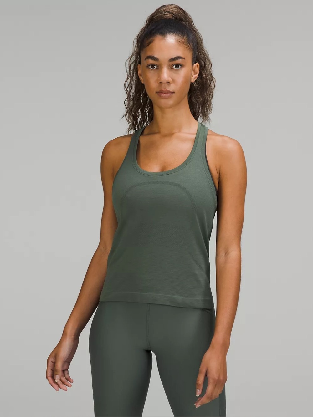 lululemon Swiftly Tech
Racerback Tank 2.0 Race Length | Size 6 | Smoked Spruce